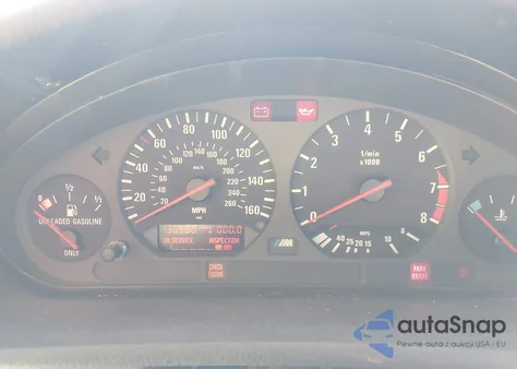 1997 BMW M3 z USA, uszkodzony, nr VIN WBSCD0329VEE11417